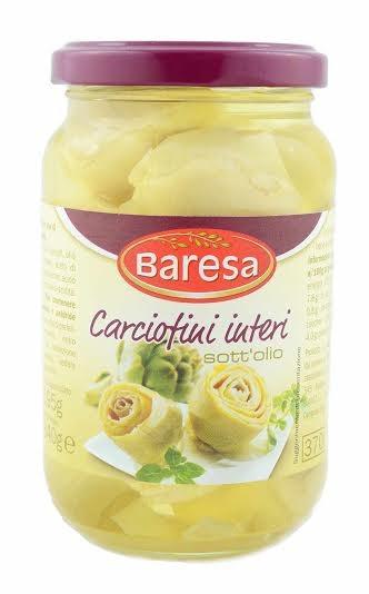 Артишоки в подсолненом масле Carciofini a spicchi, Baresa