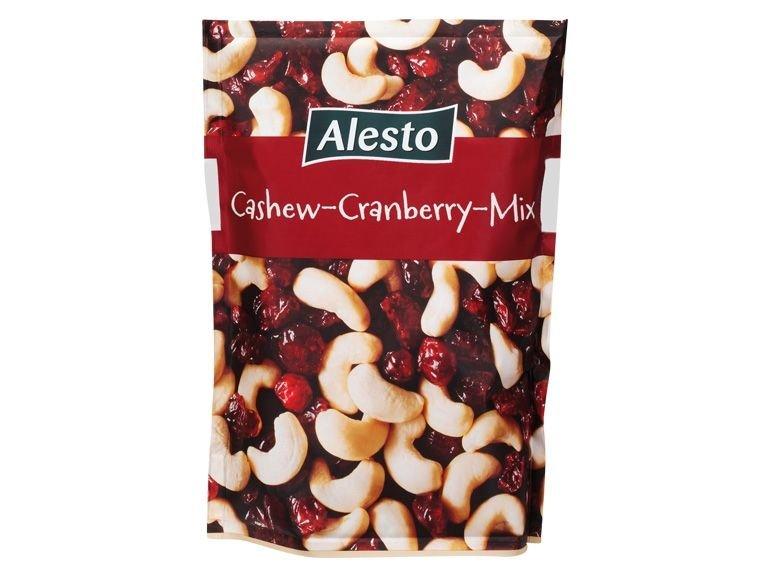 Смесь орехов кешью и клюквы Alesto 200г