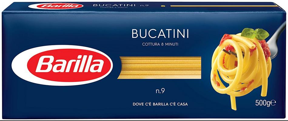 Barilla Bucatini №9 500г, Италия