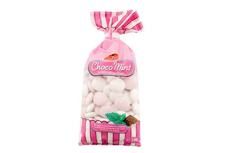 Шоколадное драже с мятной начинкой Choco Mint, sir Charles 200г