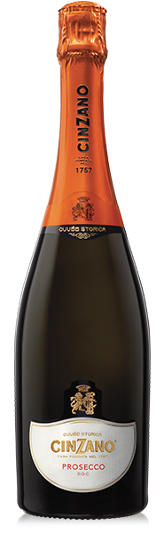Cinzano Prosecco D.O.C. Игристое сухое вино 0,75л Италия