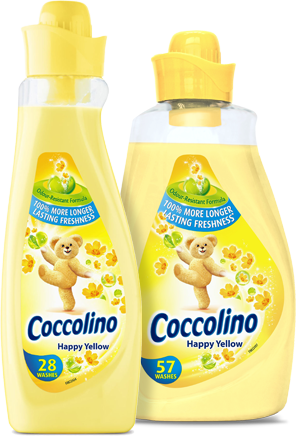 Coccolino Happy Yellow Кондиционер-ополаскиватель для белья 1 л