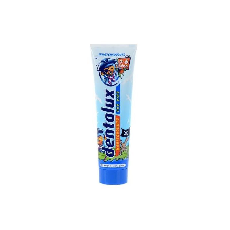 Детская зубная паста Dentalux Piratenfrüchte Kids 0-6 (Пираты) 100 мл
