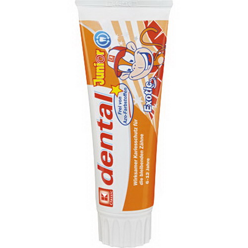 Детская зубная паста (6+) K-Classic Dental Junior Exotic 75ml