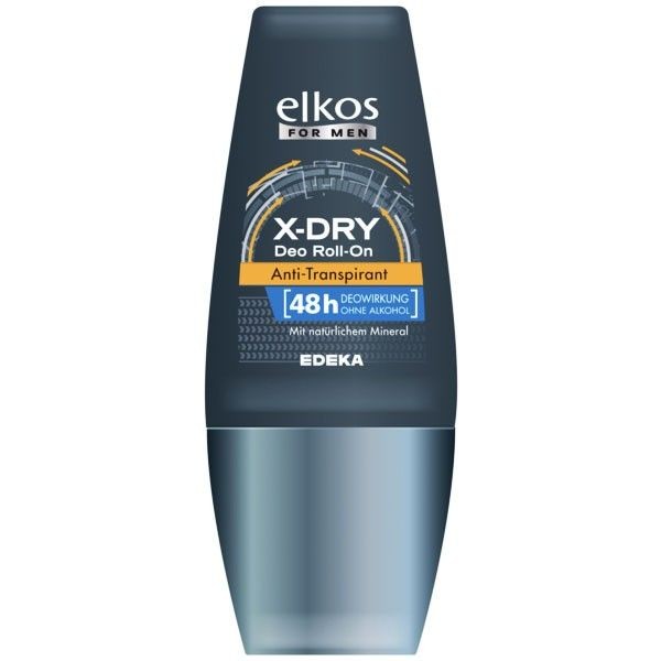 Дезодорант-антиперспирант роликовый Elkos Men X-DRY