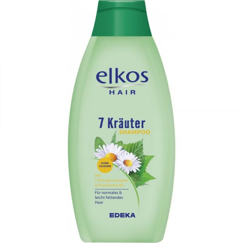 Шампунь Elkos 7  Krauter "7 трав" 500мл, Германия
