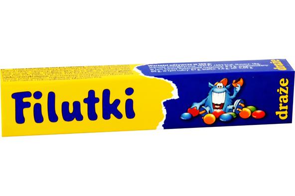Filutki Шоколадное драже 20г, Польша