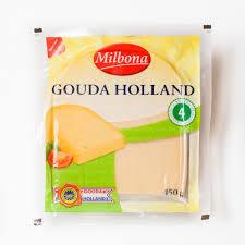 Сыр полутвердый Гауда Milbona Gouda Holland, 450г