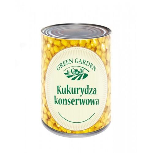 Кукуруза сладкая консервированная Green Garden 400г, Польша