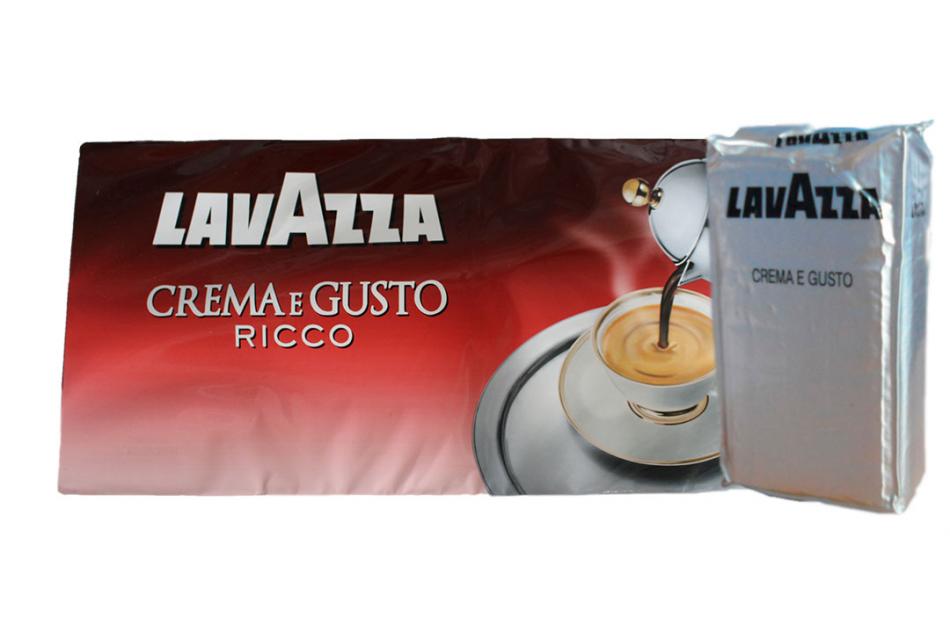 Кофе Lavazza Gusto Ricco 250 г (серая упаковка)
