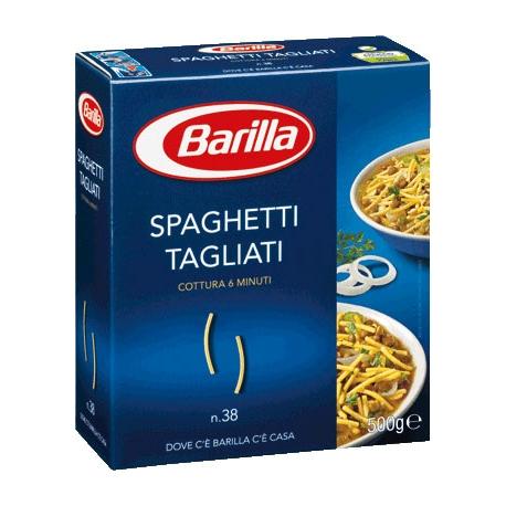 Barilla Spaghetti Tagliati n.38 500г, Италия