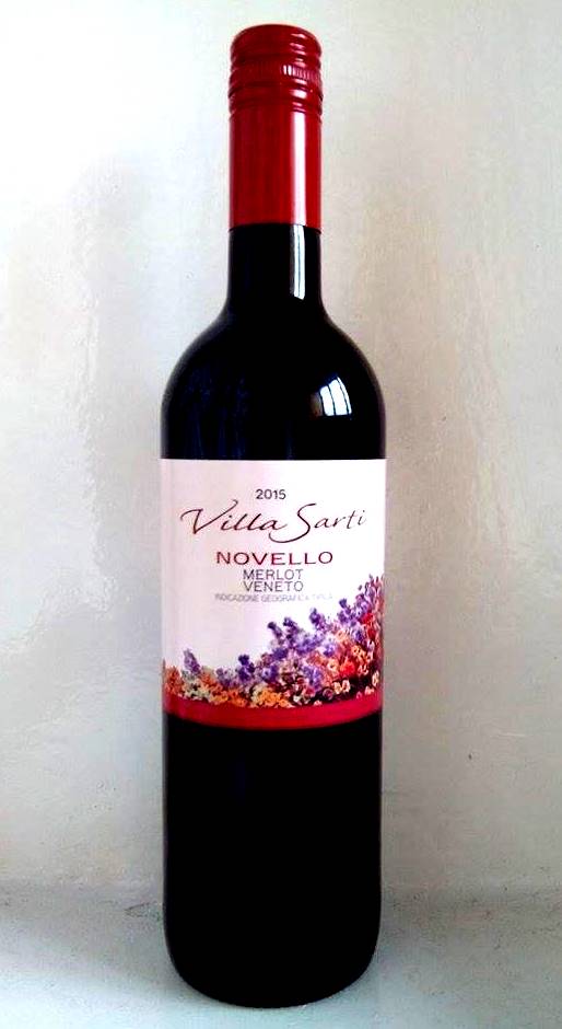 Вино сухое красное Novello Merlot Veneto 2015