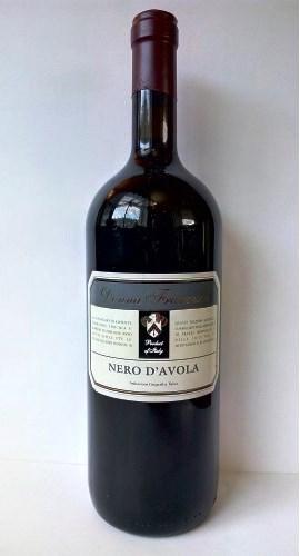 Вино красное сухое Nero D'Avola Donna Francesca 1,5л, Италия