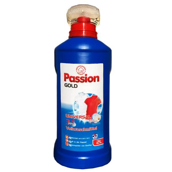 Passion Gold Universal Gel Exclusive Гель для стирки универсальный 2 л, Германия