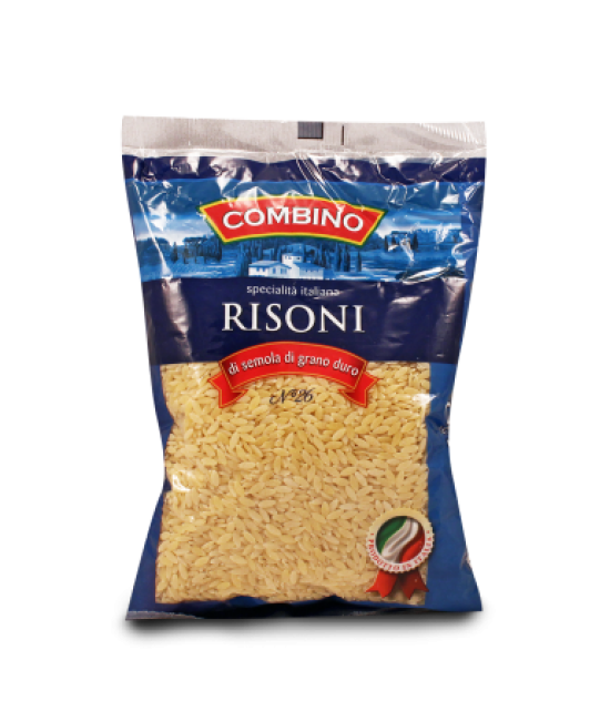 Combino Risoni Макаронные изделия Рисовые зернышка 500г