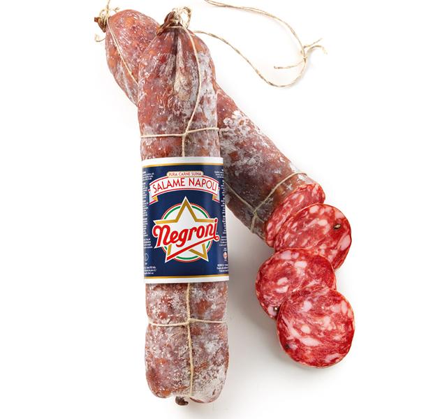 Салями сыровяленая колбаса, большая Salami Negroni, Италия