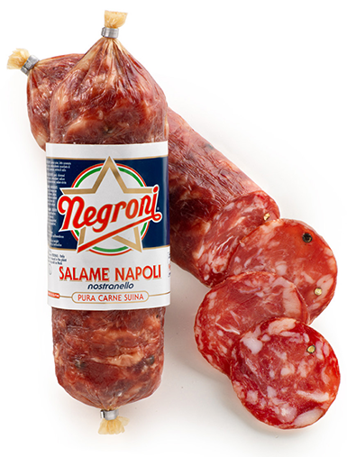 Салями сыровяленая колбаса, маленькая Salami Negroni, Италия