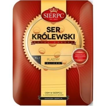 Сыр королевский Sierpc Krolewski Royal нарезка 135 г