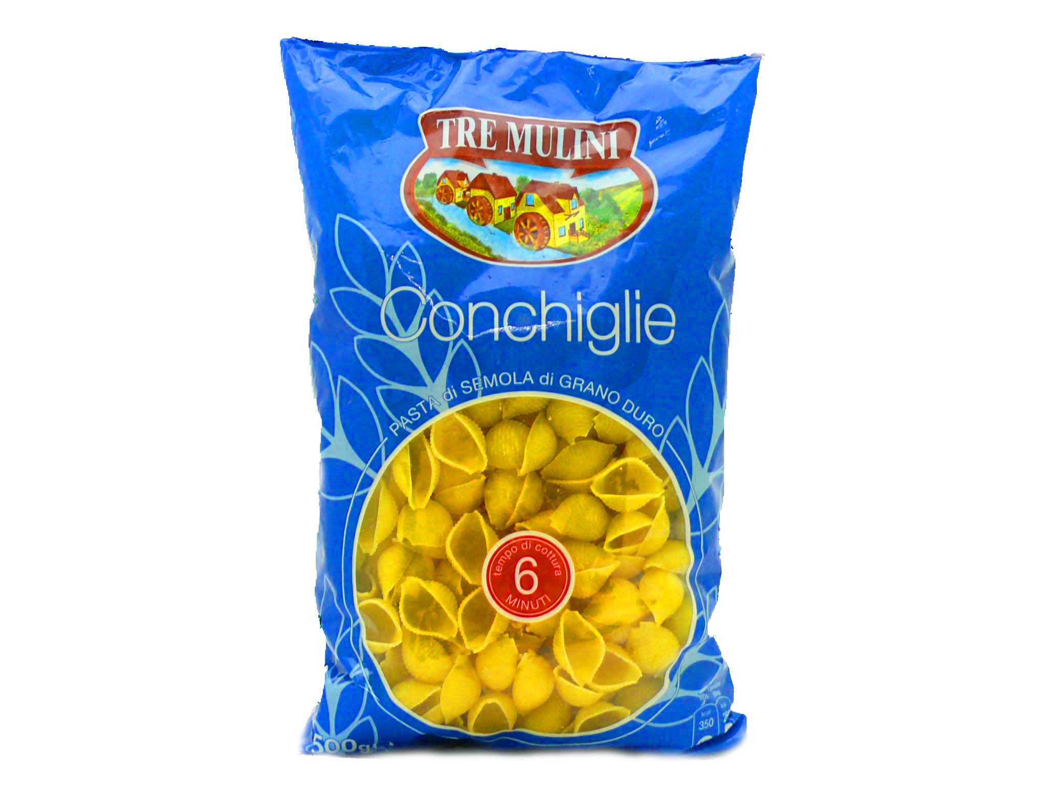 Макароны Tre Mulini Conchiglie 500 гр